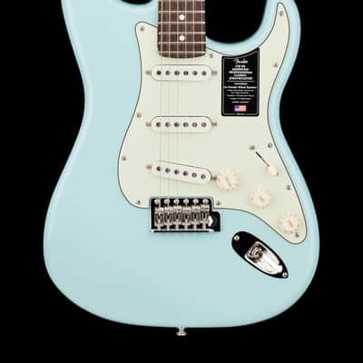 Fender Limited Edition American Professional Classic Stratocaster w/ Fender Silent System - Daphne Blue #54674 (Open Box) image 1
