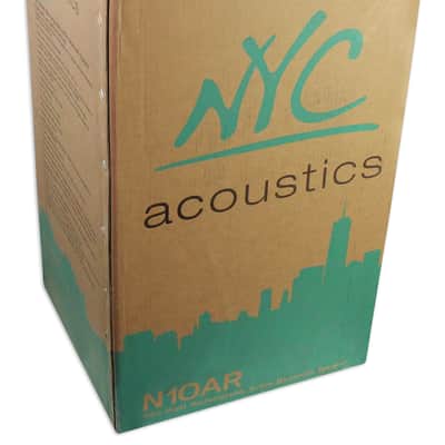 NYC Acoustics N10AR 10" Rechargeable Powered Speaker Bluetooth+Party Lights/Mic image 8