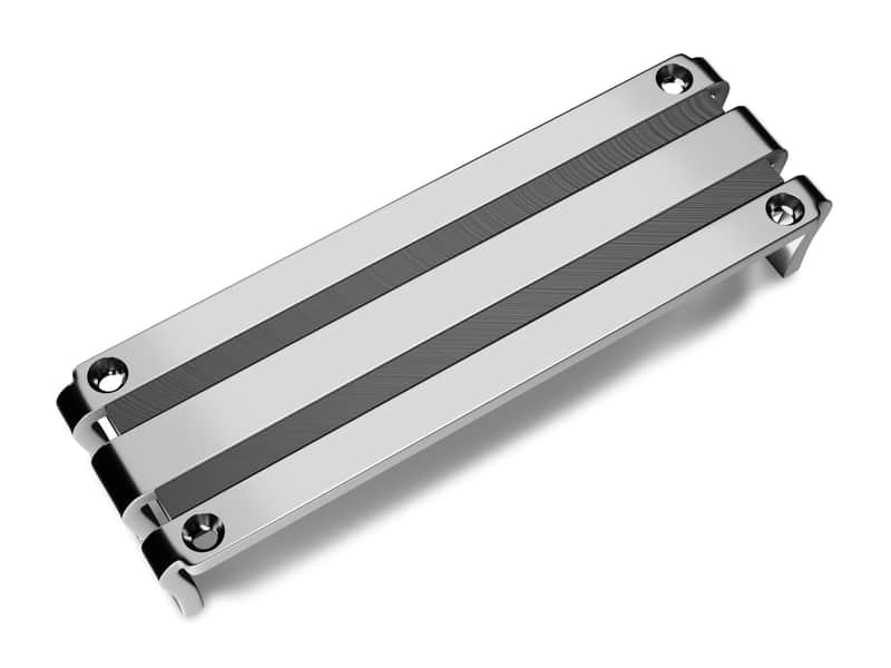 LACE Alumitone Bass Bar 4.5" - Chrome image 1