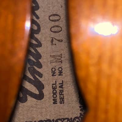 Vintage Univox mandolin made in japan Hardshell case image 10