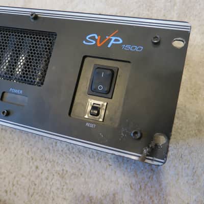 Ampeg SVP-1500 Stereo Power Amp 1500w SLM w/ Extras image 7
