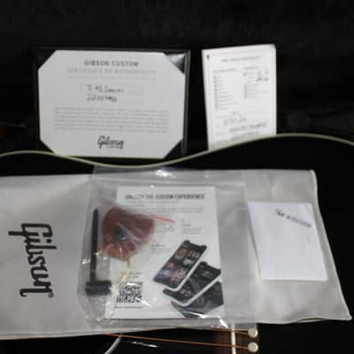 Gibson J-45 Special Custom Shop (Gloss Black Top) image 20