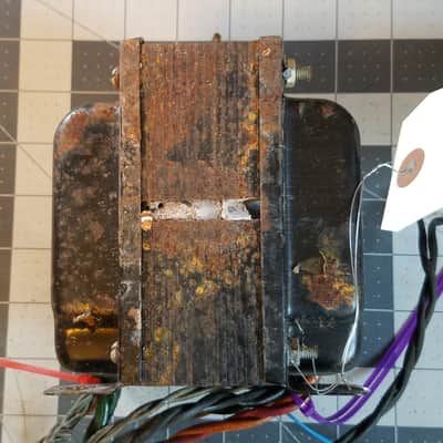 Unknown TM-12  Vintage Power Transformer Tested 315-0-315 / 6.3 / 5 / 12.6 V HUGE 9 lb Tube Amp Project 1950s image 7