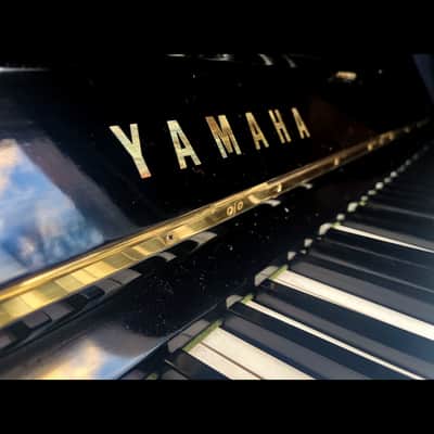 Yamaha U2 Upright Piano – 50" – Polished Black image 3