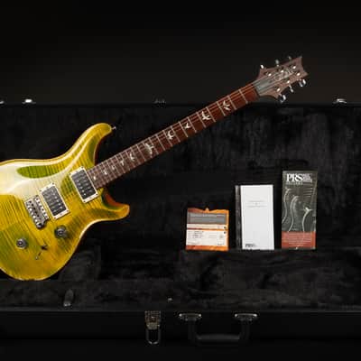 2017 Paul Reed Smith PRS Custom 24 - Eriza Verde | USA Core Flame Top Pattern Thin Neck 3.19kg | CoA OHSC image 2