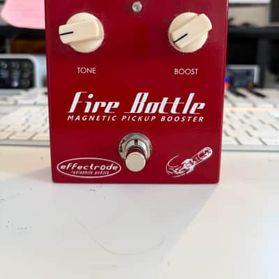 Effectrode Fire Bottle Tube Booster 2010s - Red image 3