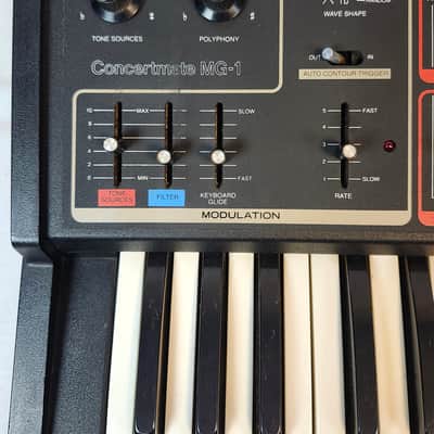 Vintage Moog / Realistic Concertmate MG-1 Synthesizer, Fully Serviced, XLR & IEC Mods 1981 image 10