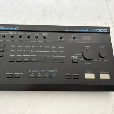 Roland CR-1000 Digital Drummer 1970s - Black