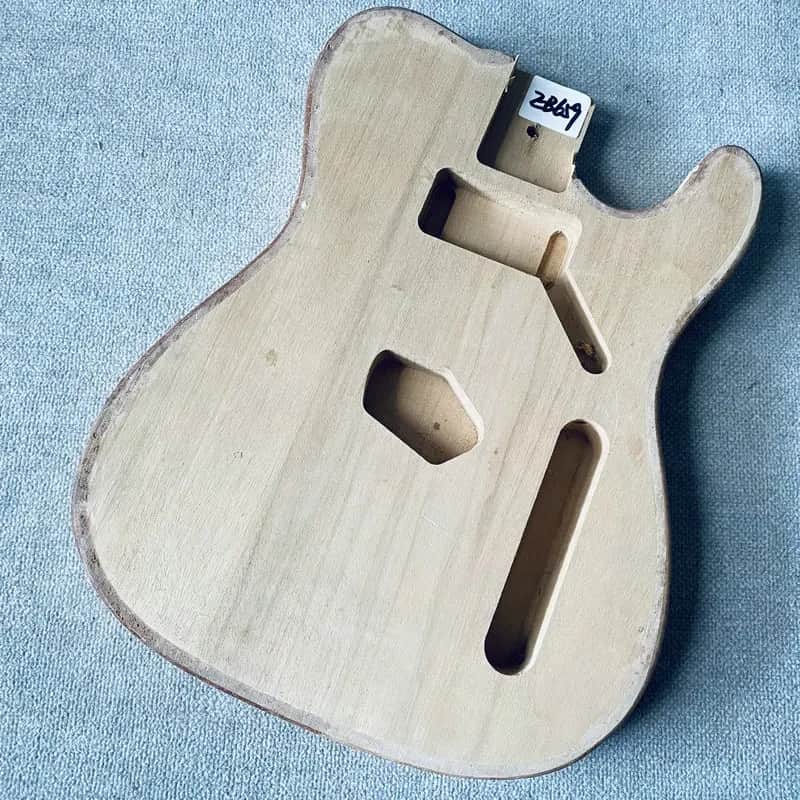 Unfinished Right Hand Tele Style Guitar Body image 1