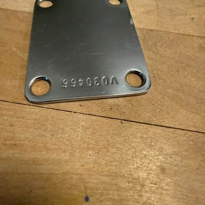 1987 Fender AVRI Neck Plate Stratocaster Telecaster 1957 1962 REISSUE image 3