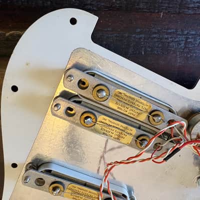 Fender Jeff Beck Model Loaded Pickquard Lace Sensore Startocaster 1991 - White Aged image 14