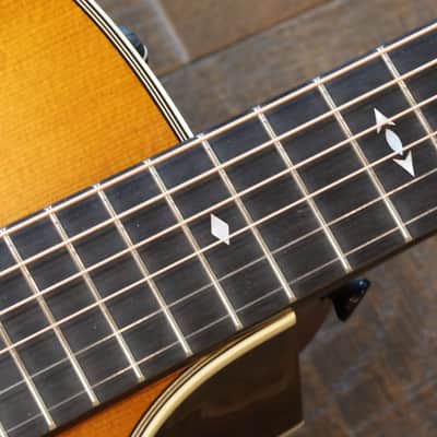 MINTY! 2021 Taylor 714ce Limited Edition Grand Auditorium V-Class Walnut Shaded Edge Burst + OHSC (6848) image 8