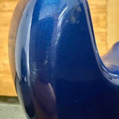Fender Standard Stratocaster Guitar 2006-MIM- Electron Blue- 8lbs 2oz w/gig bag image 25