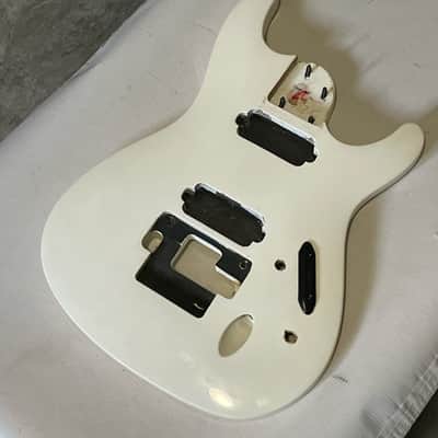 2000's Indonesia Ibanez S7320 7 String White Guitar Body ZR Tremolo Ready image 4