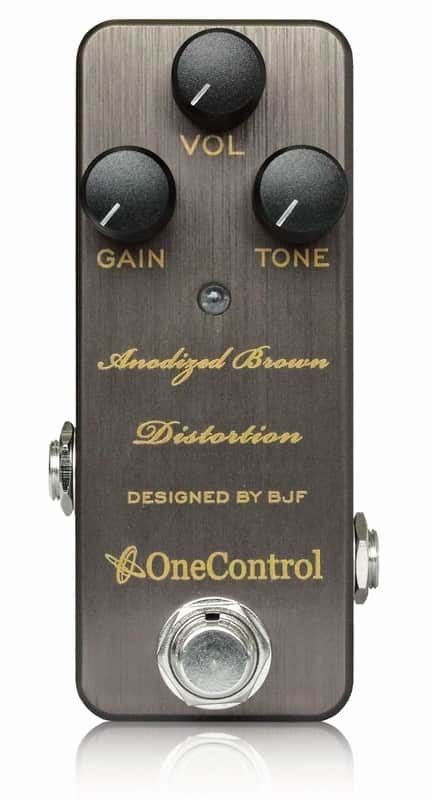 One Control BJF Series Anodized Brown Distortion - One Control BJF Series Anodized Brown Distortion image 1