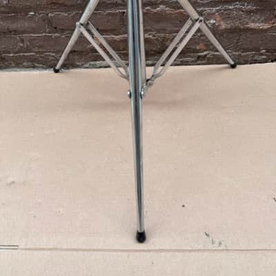 Vintage Unbranded Straight Cymbal Stand Made in France – Incomplete – Used image 2