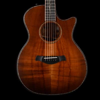 Taylor Builder's Edition K24ce Koa Grand Auditorium Kona Burst Acoustic Electric Guitar image 1