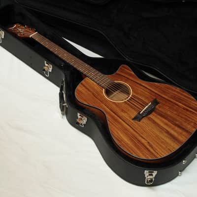 DEAN Axcess AXS Koa Exotic Cutaway acoustic electric GUITAR New w/ Dean CASE image 1