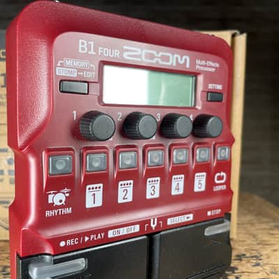 Zoom B1 Four Bass Multi-Effects with Original Box image 2