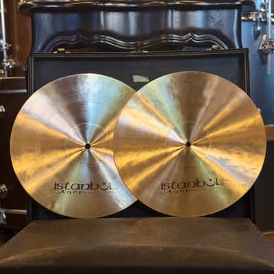 NEW Istanbul Agop 15" Xist Hi-Hats - Natural - 1065/1248g image 2