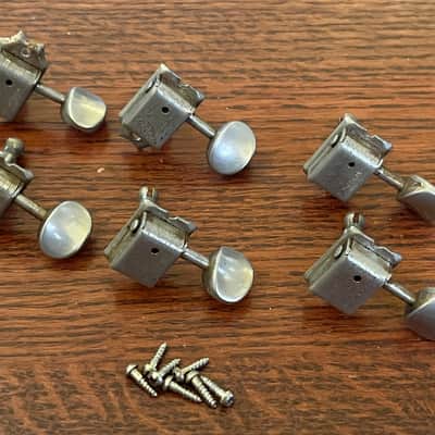 set 1964 1965 1966 Fender Stratocaster Telecaster Jaguar guitar tuners tuning image 1