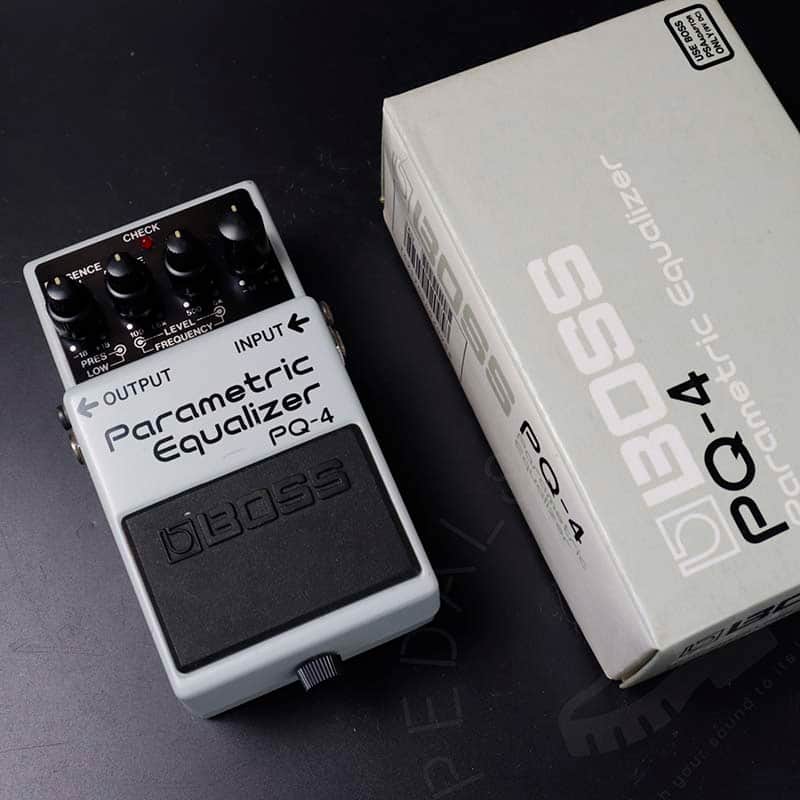 Boss PQ-4 Parametric Equalizer (Silver Label) 1991 - 1996 w/ original box image 1