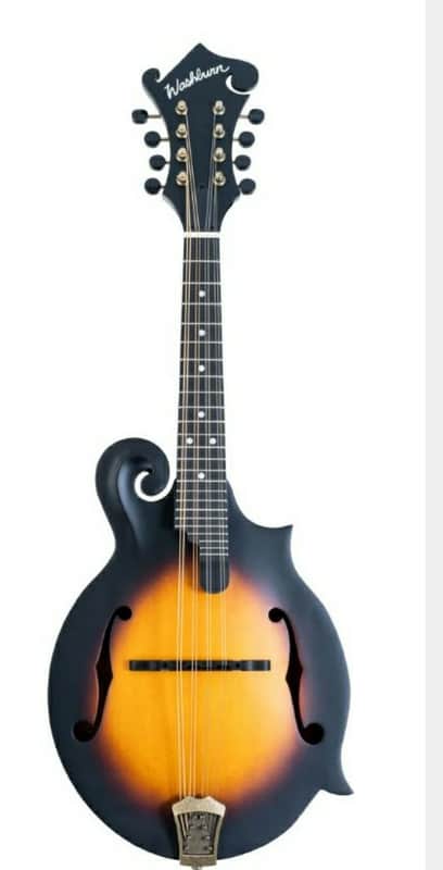 Washburn M108S American Series F Style Mandolin. Vintage Sunburst image 1