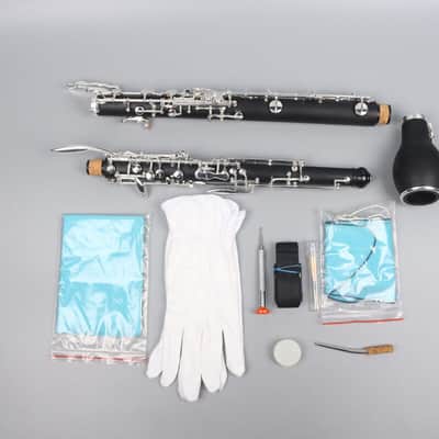1X English Horn Advanced Model Ebonite Nice Sound Case Top grade image 2