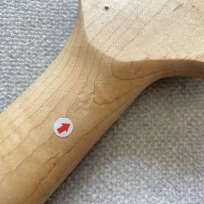 Left Hand Strat Style Guitar Maple Wood Neck, Rosewood Fingerboard 22 Frets image 11