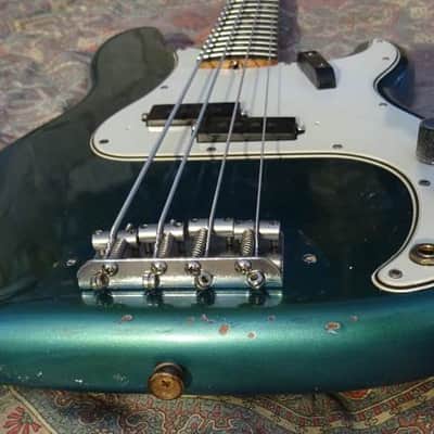 Fender Precision Bass 1969 Lake Placid Blue Custom Color image 10