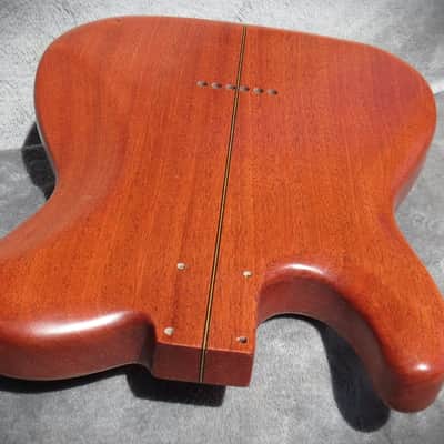 Babik Custom Telecaster Style body, Long board style, Lacewood on Mahogany Light weight, Handmade 2026 image 11