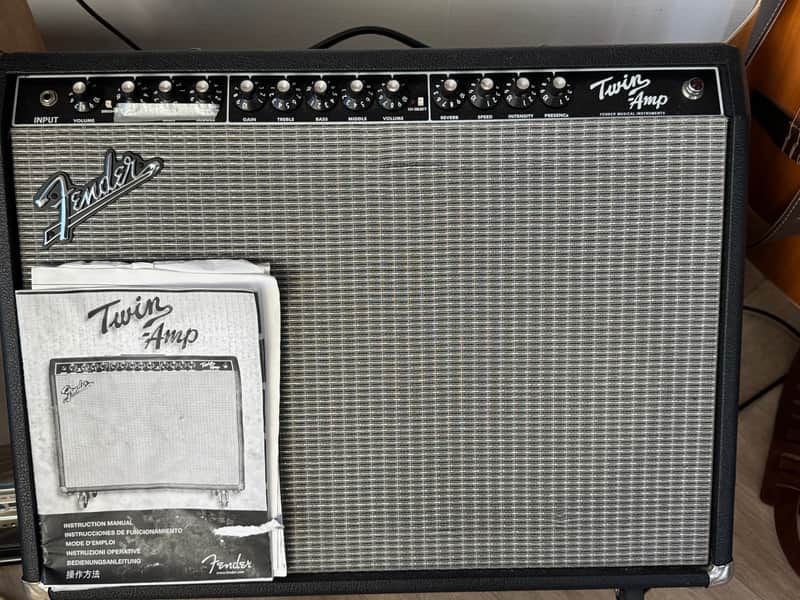 Fender Twin 2015 - Blackface Tolex image 1