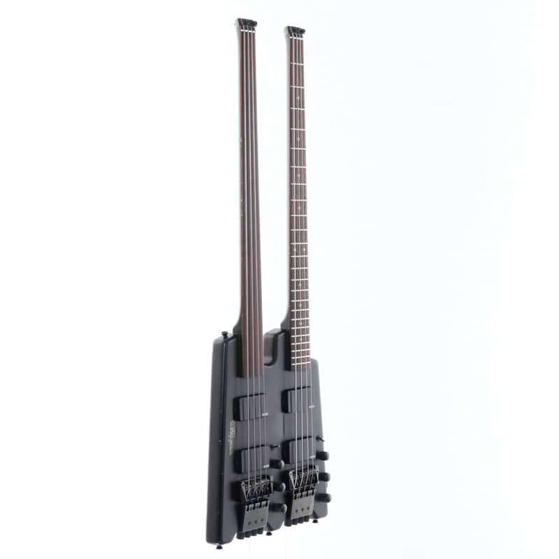 Washburn B62 Bantam Double Neck Bass Matte Black | Reverb Sweden