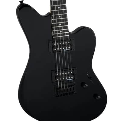 Jackson JS Series JS22 Surfcaster Electric Guitar Black image 1