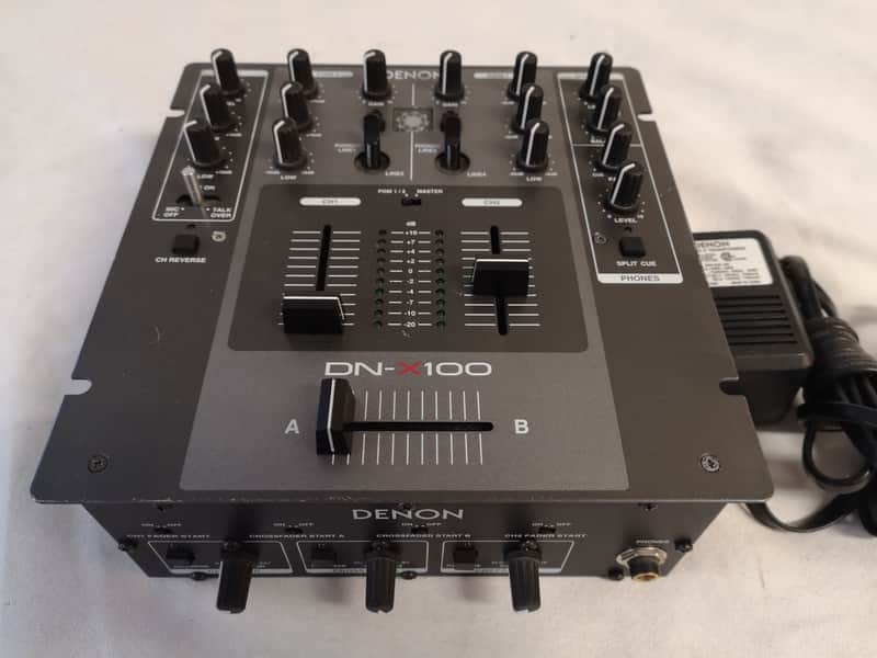 Denon DN-X100 2 Channel Professional DJ Mixer With Denon Power