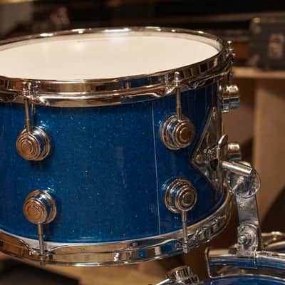 Camco 12/14/18" Drum Set - 1960s Blue Glass Glitter image 16