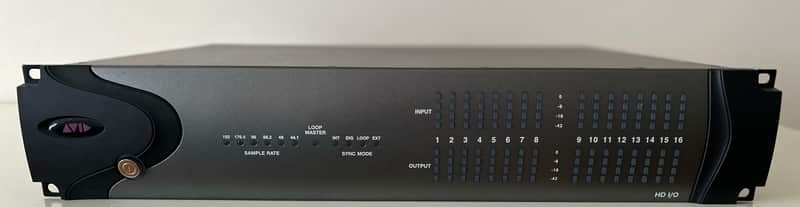 Avid 192 i/o 16x16 interface analogue image 1