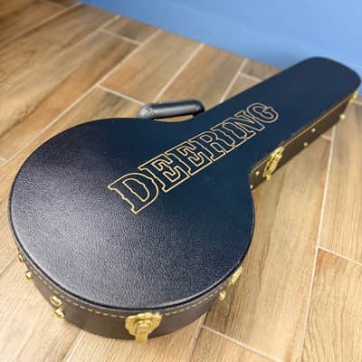 Custom Vega Senator 19-Fret Tenor Banjo with Fiberskin head, Vintage Star Hardware and Marbled Fretboard image 24