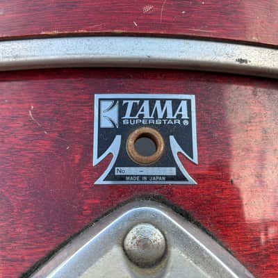 Tama 14x24 Cherry Superstar Bass Drum image 3