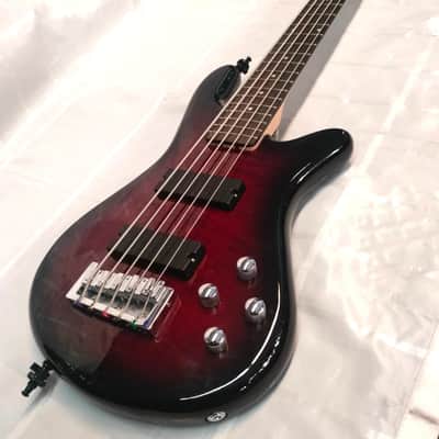 Spector Legend Standard 5 Black Cherry Gloss E-Bass image 1
