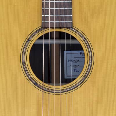 Bedell Bahia Dreadnought Adirondack Spruce-Brazilian Rosewood Natural Finish image 7