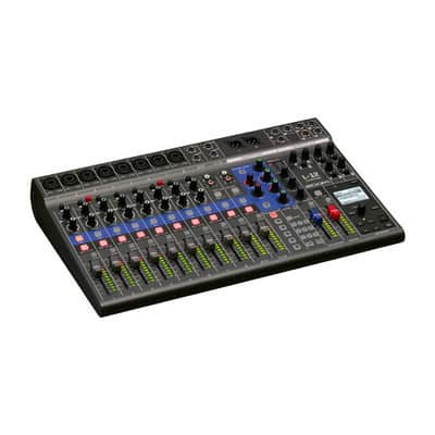 Zoom LiveTrak L 12 12 Channel Digital Mixer and Multitrack Recorder Bundle image 9