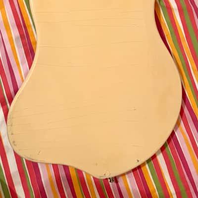 extremely rare Welson electric bass vintage1960s - White - made in Italy image 2