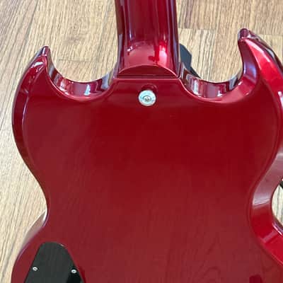 2021 GIBSON SG!! ~ P-90 Pickups & Burgundy Sparkle Finish!! ~ Excellent Condition! ~ OHSC & Case Candy!! image 12
