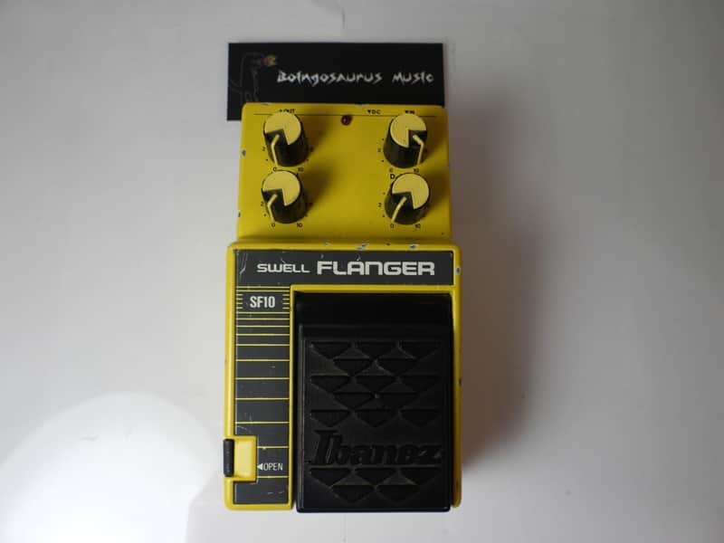 Vintage 1980's Ibanez SF10 Swell Flanger Effects Pedal Made in Japan Free US S&H image 1