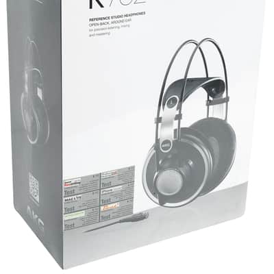 AKG K702 K 702 Studio/Audiophile Headphones+Audio Technica Condenser Microphone image 10