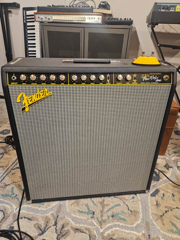 Fender Pano Verb Jack White Signature 70-Watt 1x15" / 1x10" Guitar Combo 2024 - Present - Black image 1