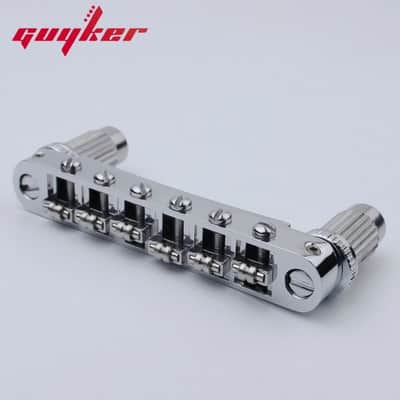 LP SG 6 String Guitars For Guyker Tune-O-Matic Roller Saddle Guitar Bridge image 3