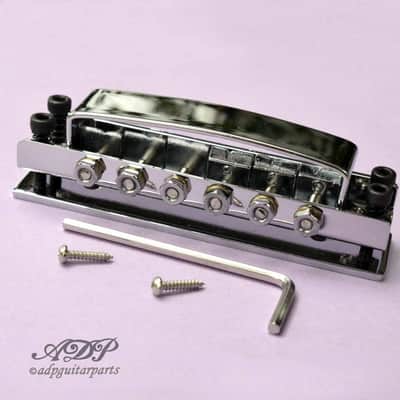 Ricky-style Guitar Tunematic Bridge for Rickenbacker® Chrome