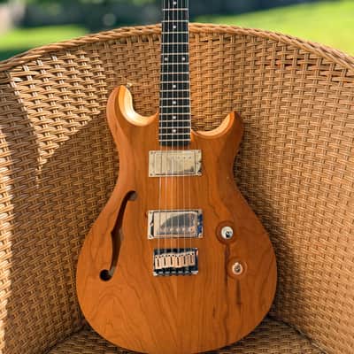 Gravity Guitar Semi Hollow Double cut Cherry Top USA custom HH 2026 - Nitro image 12